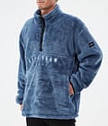 Dope Pile Fleece Sweater Men Blue Steel, Image 7 of 7