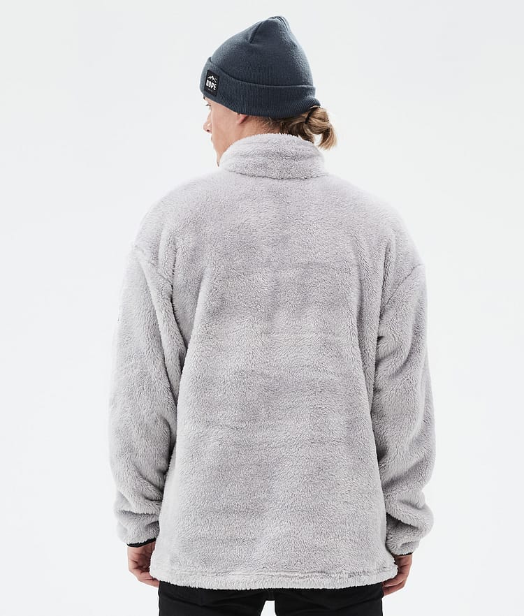 Dope Pile Fleece Sweater Men Light Grey, Image 6 of 7