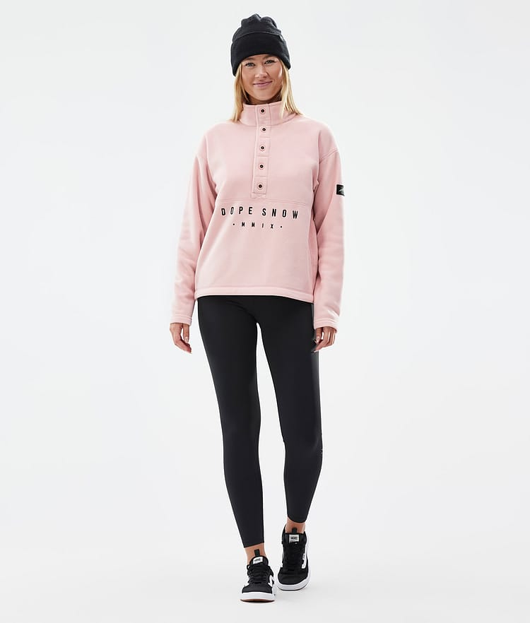Dope Comfy W Fleece Sweater Women Soft Pink, Image 3 of 6