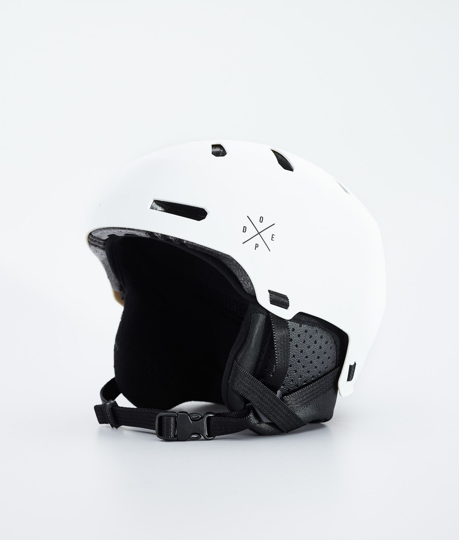 Dope Macon 2.0 MIPS Ski Helmet X-Up Matte White w/ Black, Image 1 of 8
