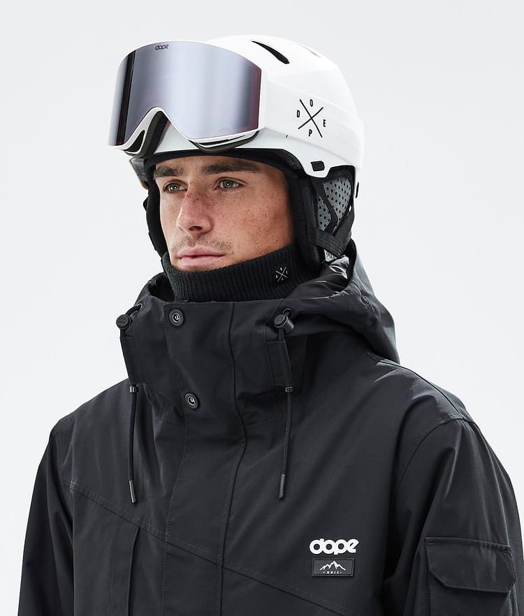 Dope Macon 2.0 MIPS Ski Helmet X-Up Matte White w/ Black, Image 7 of 8