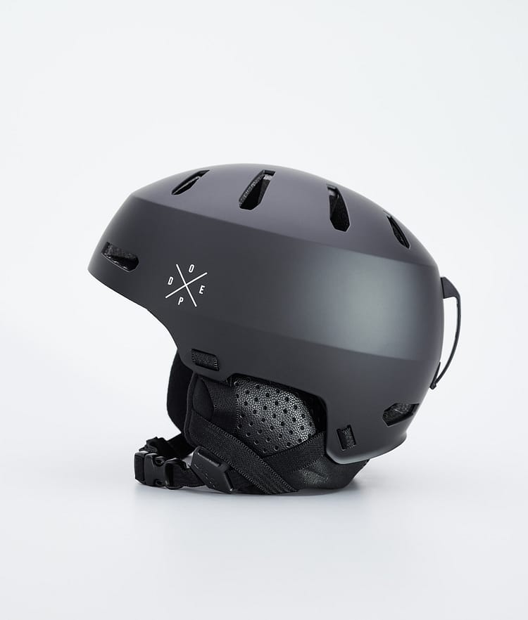 Dope Macon 2.0 Ski Helmet X-Up Matte Black w/ Black, Image 2 of 8