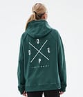 Dope Common W Hoodie Women 2X-Up Bottle Green, Image 2 of 7