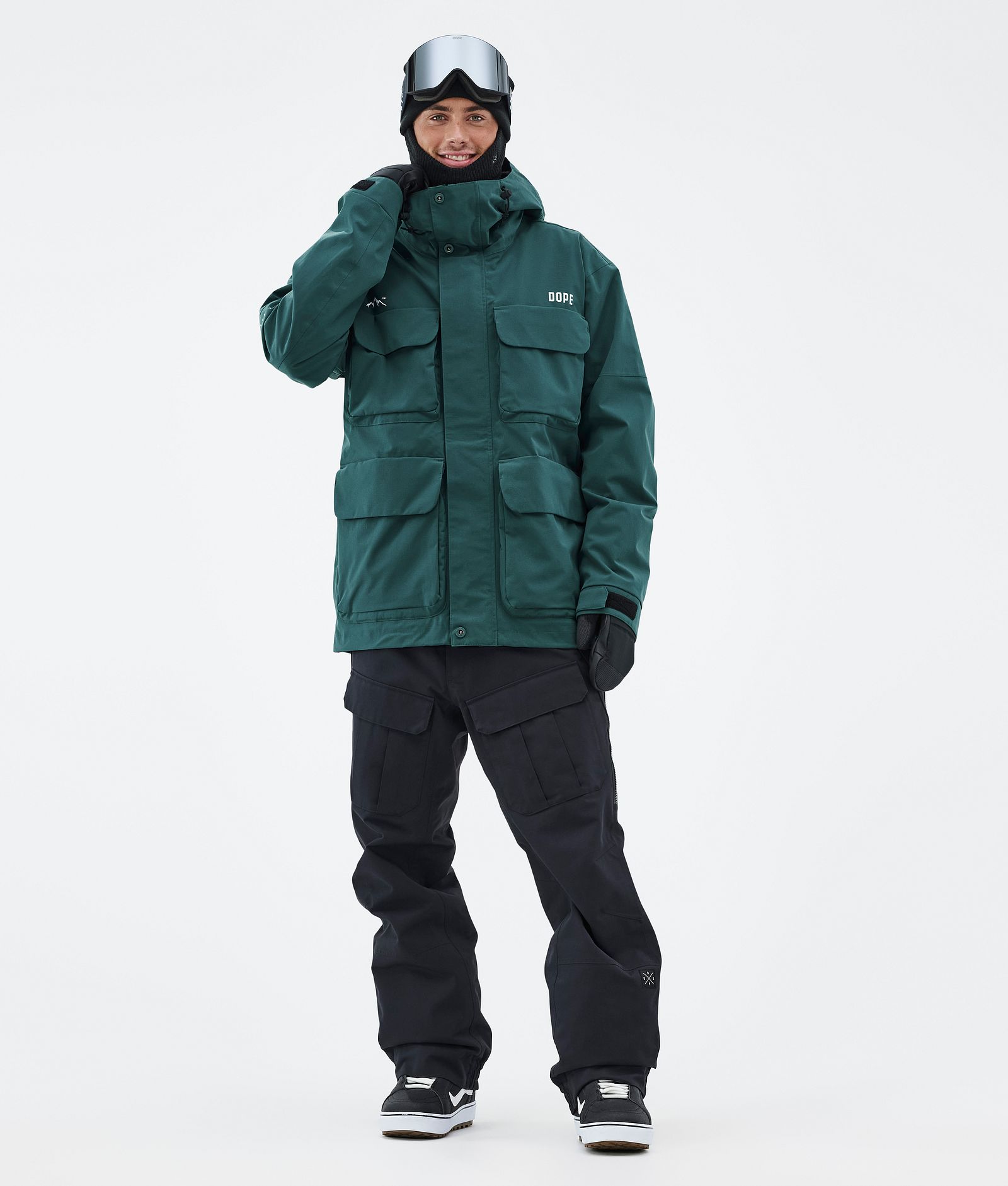 Dope Zenith Snowboard Jacket Men Bottle Green