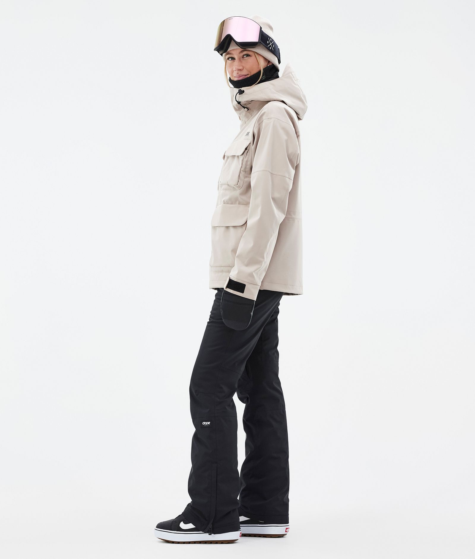 Dope Zenith W Snowboard Jacket Women Sand Renewed, Image 3 of 10