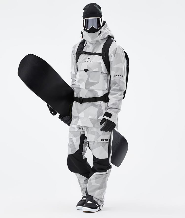 Montec Dune Snowboard Outfit Men Snow Camo, Image 1 of 2