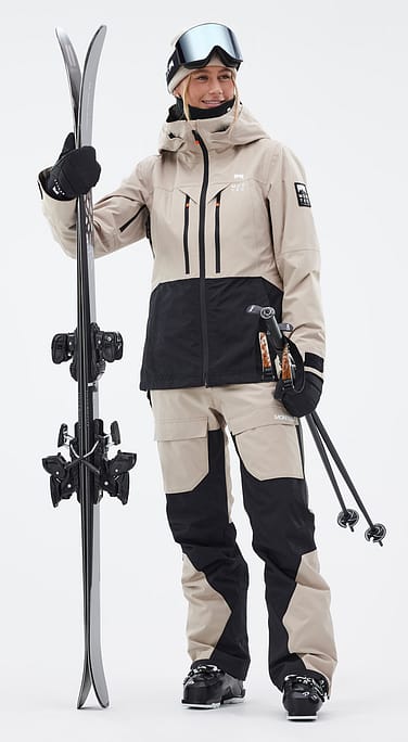 Montec Moss W Ski Outfit Women Sand/Black