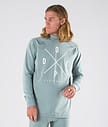 Dope Snuggle Tee-shirt thermique Homme 2X-Up Faded Green
