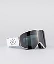Dope Flush 2X-UP Ski Goggles Men White W/White Black