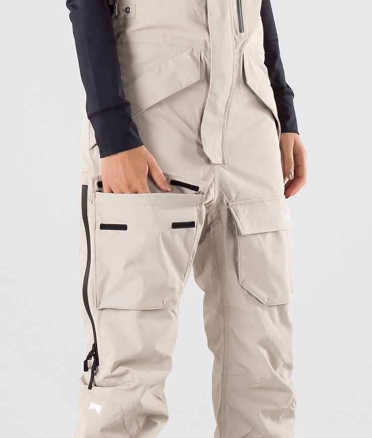 Montec Fawk W 2019 Pantalon de Ski Femme Desert, Image 5 sur 11