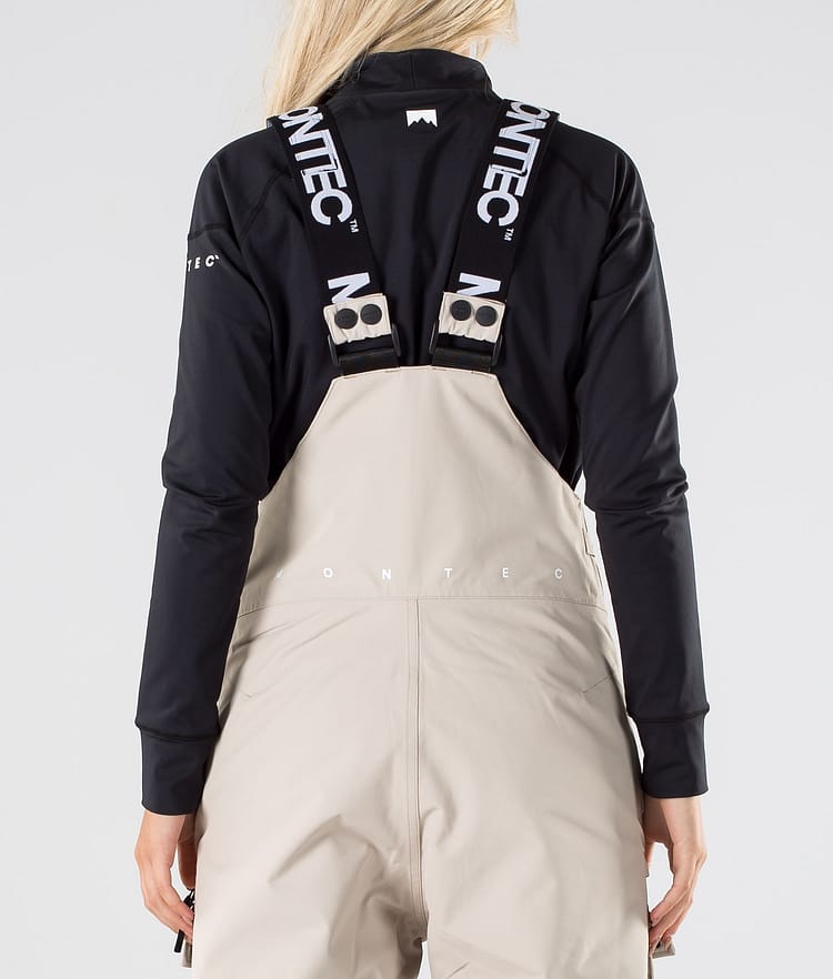 Montec Fawk W 2019 Pantalon de Ski Femme Desert, Image 7 sur 11