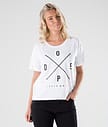 Dope Grand 2X-UP T-shirt Dame White
