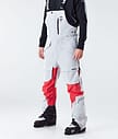 Montec Fawk 2020 Pantalones Esquí Hombre Light Grey/Red