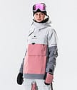 Montec Dune W 2020 Veste de Ski Femme Light Grey/Pink/Light Pearl