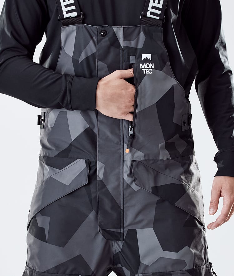 Montec Fawk 2020 Spodnie Narciarskie Mężczyźni Night Camo/Black, Zdjęcie 4 z 6