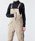 Montec Fawk W 2020 Lyžařské Kalhoty Dámské Khaki, Obrázek 4 z 6
