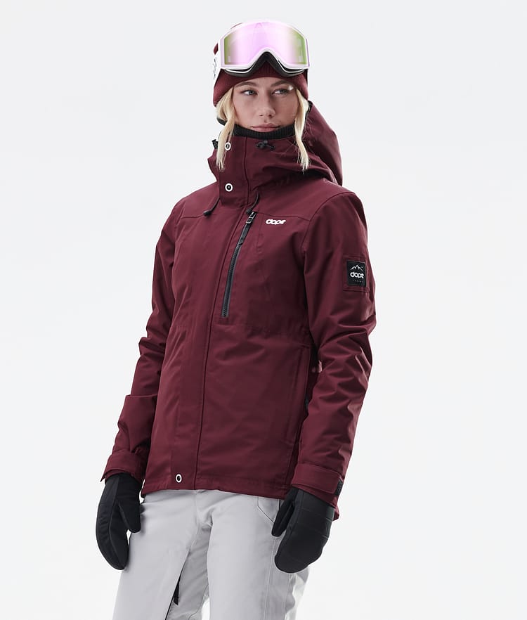 Dope Divine W Giacca Sci Donna Burgundy, Immagine 1 di 9