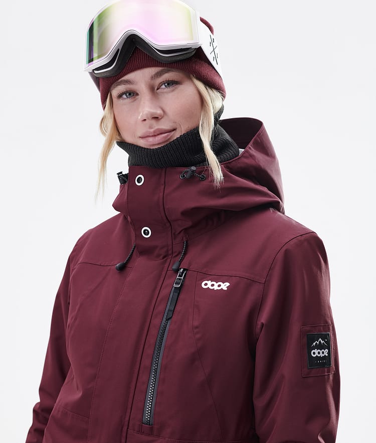 Dope Divine W Giacca Sci Donna Burgundy, Immagine 2 di 9