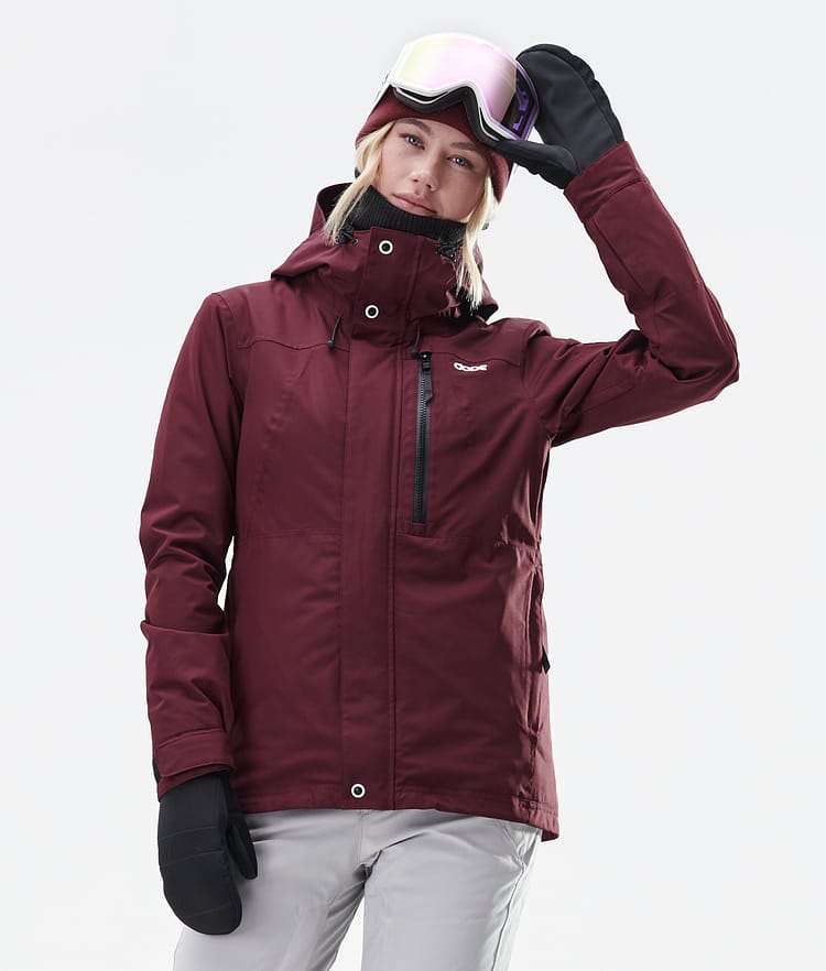 Dope Divine W Giacca Sci Donna Burgundy, Immagine 4 di 9