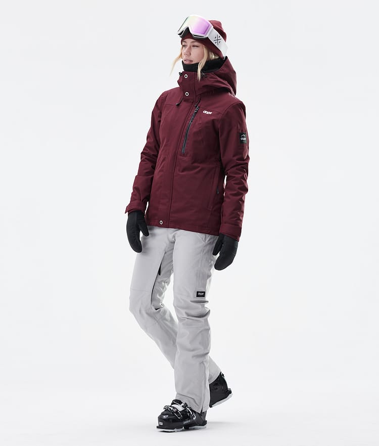 Dope Divine W Giacca Sci Donna Burgundy, Immagine 5 di 9