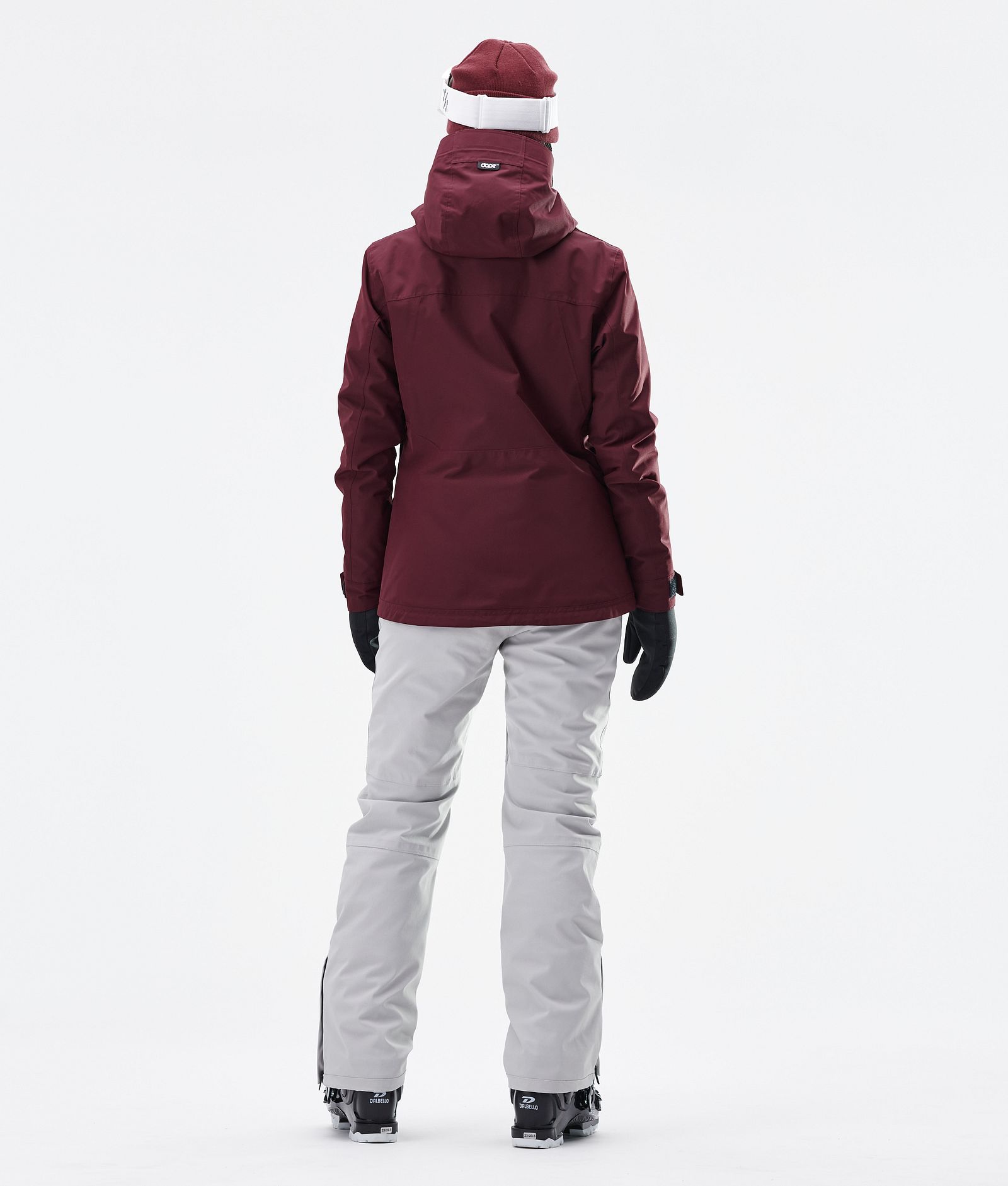 Dope Divine W Giacca Sci Donna Burgundy, Immagine 9 di 9