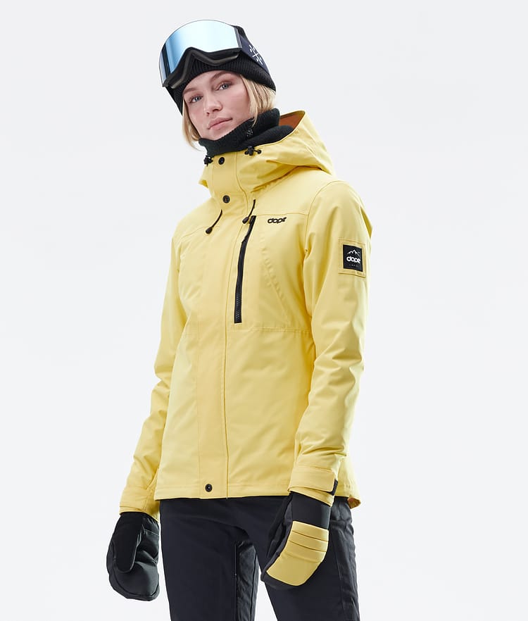 Dope Divine W Ski Jacket Women Faded Yellow, Image 1 of 9
