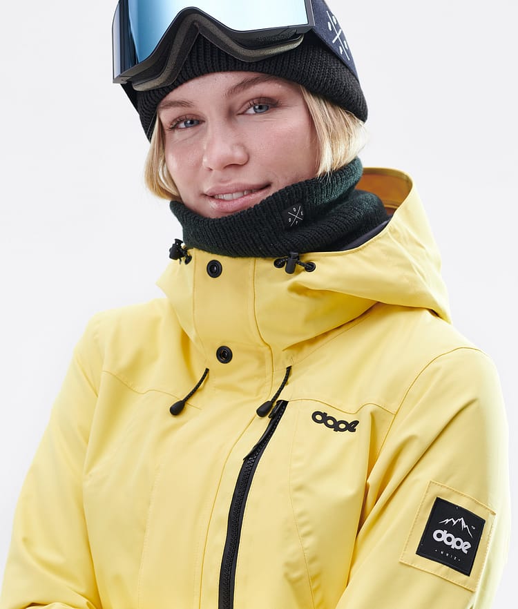 Dope Divine W Ski Jacket Women Faded Yellow, Image 2 of 9