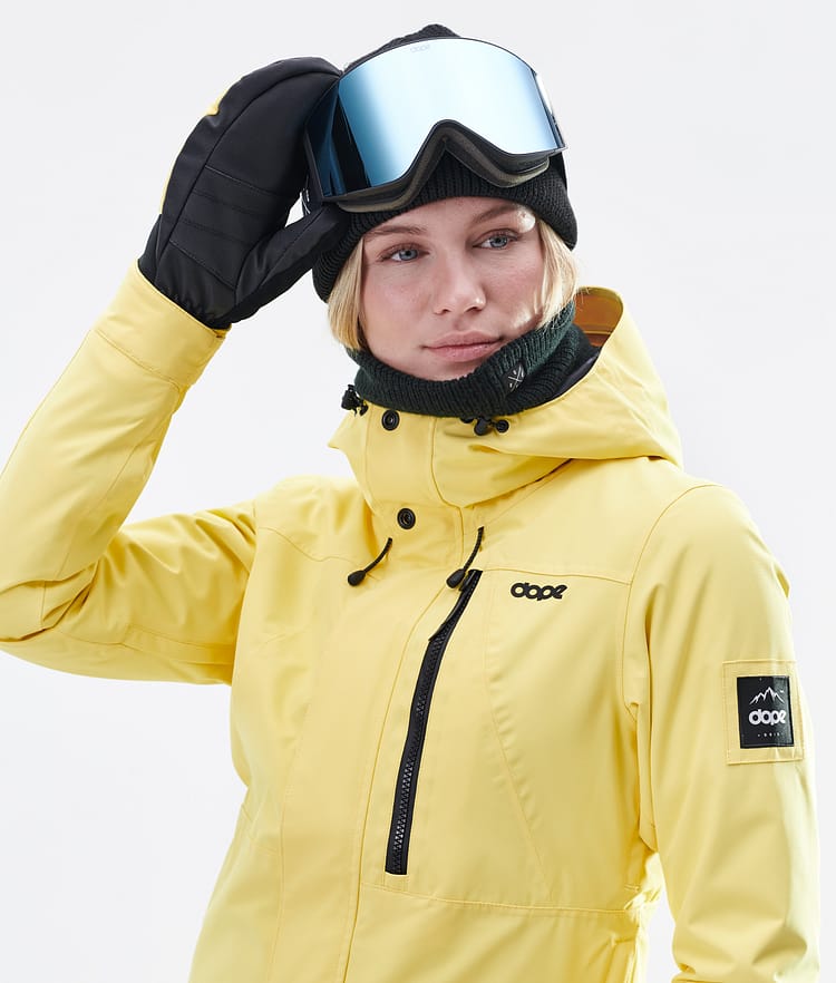 Dope Divine W Ski Jacket Women Faded Yellow, Image 3 of 9
