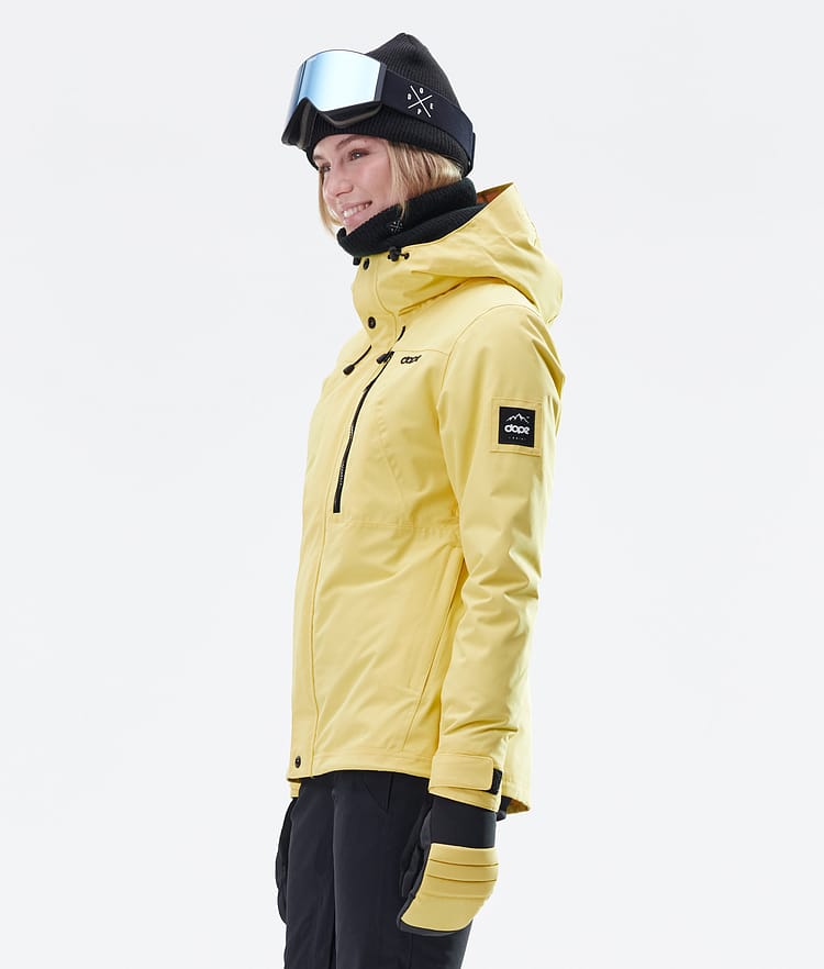 Dope Divine W Ski Jacket Women Faded Yellow, Image 5 of 9