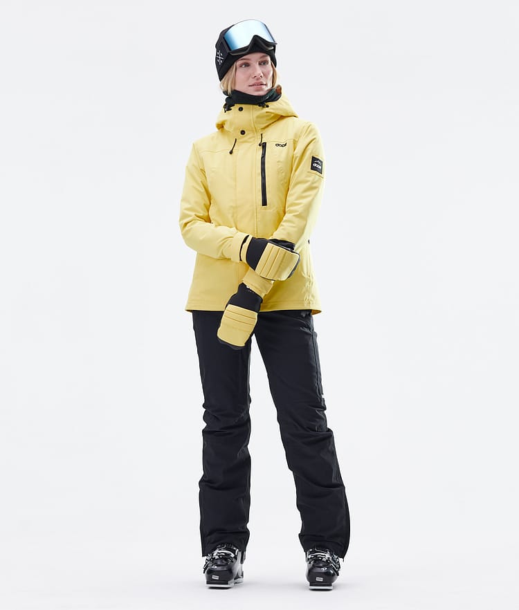 Dope Divine W Ski Jacket Women Faded Yellow, Image 8 of 9