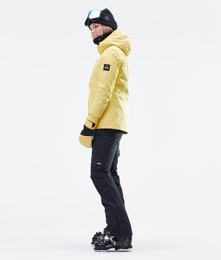 Dope Divine W Ski Jacket Women Faded Yellow, Image 6 of 9