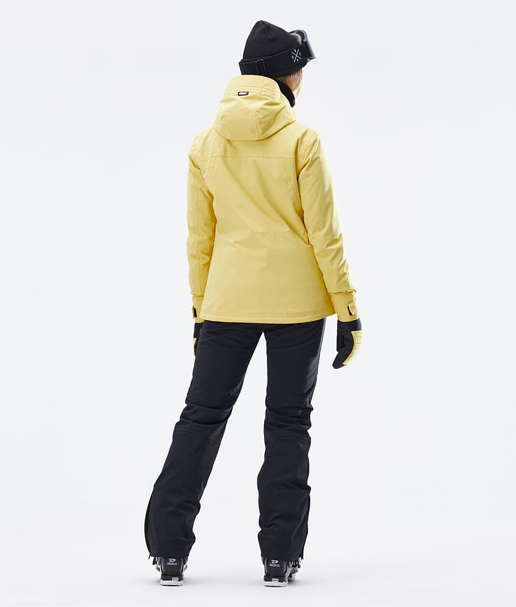 Dope Divine W Ski Jacket Women Faded Yellow, Image 9 of 9