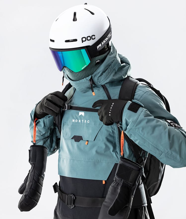 Montec Doom 2020 Veste de Ski Homme Atlantic/Black, Image 2 sur 9