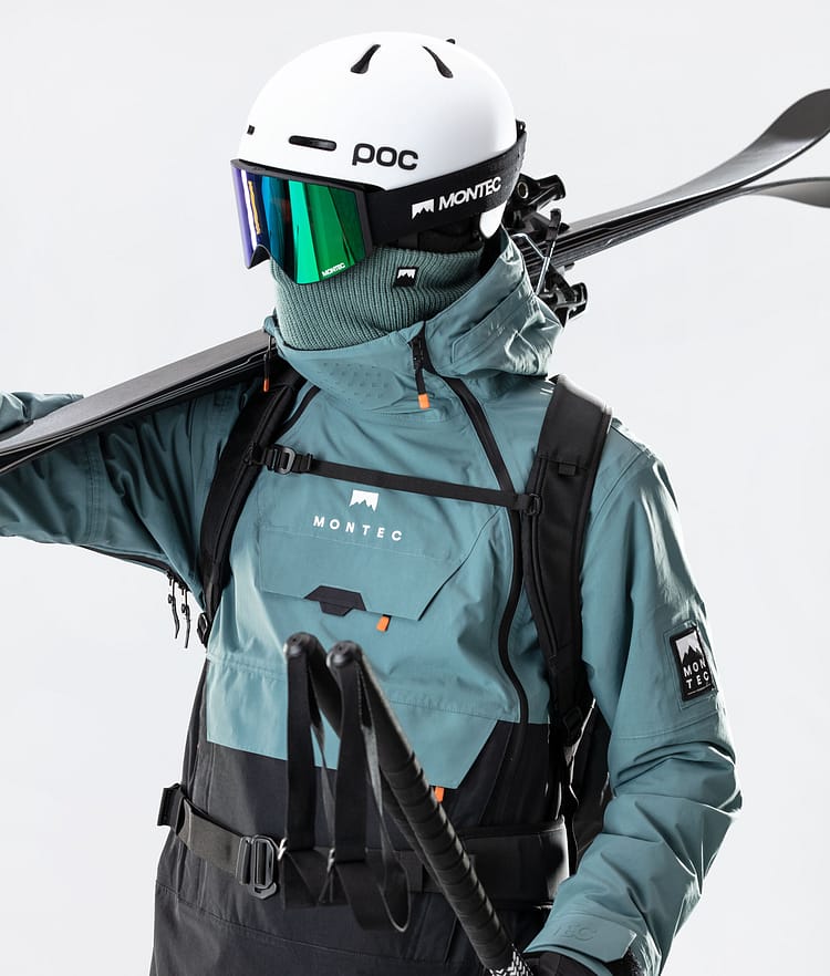 Montec Doom 2020 Veste de Ski Homme Atlantic/Black, Image 4 sur 9
