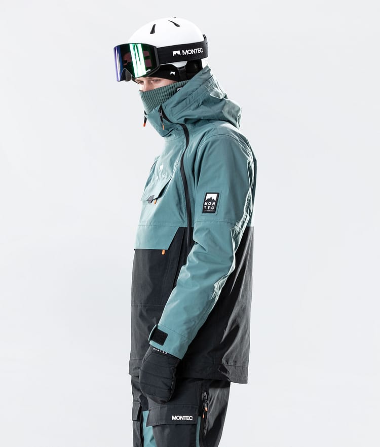 Montec Doom 2020 Veste de Ski Homme Atlantic/Black, Image 5 sur 9