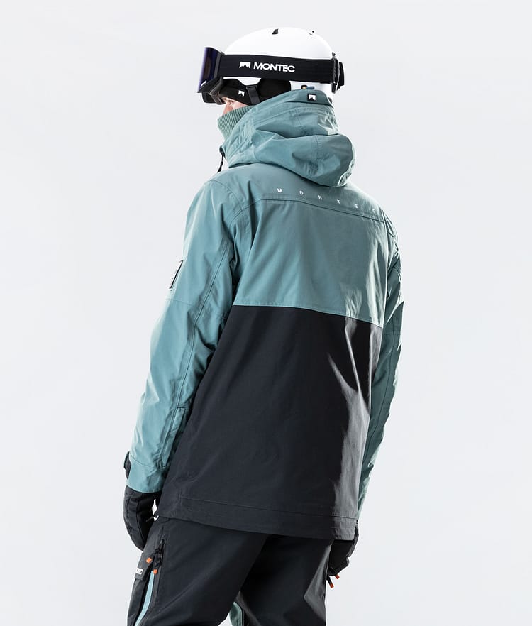 Montec Doom 2020 Veste de Ski Homme Atlantic/Black, Image 6 sur 9