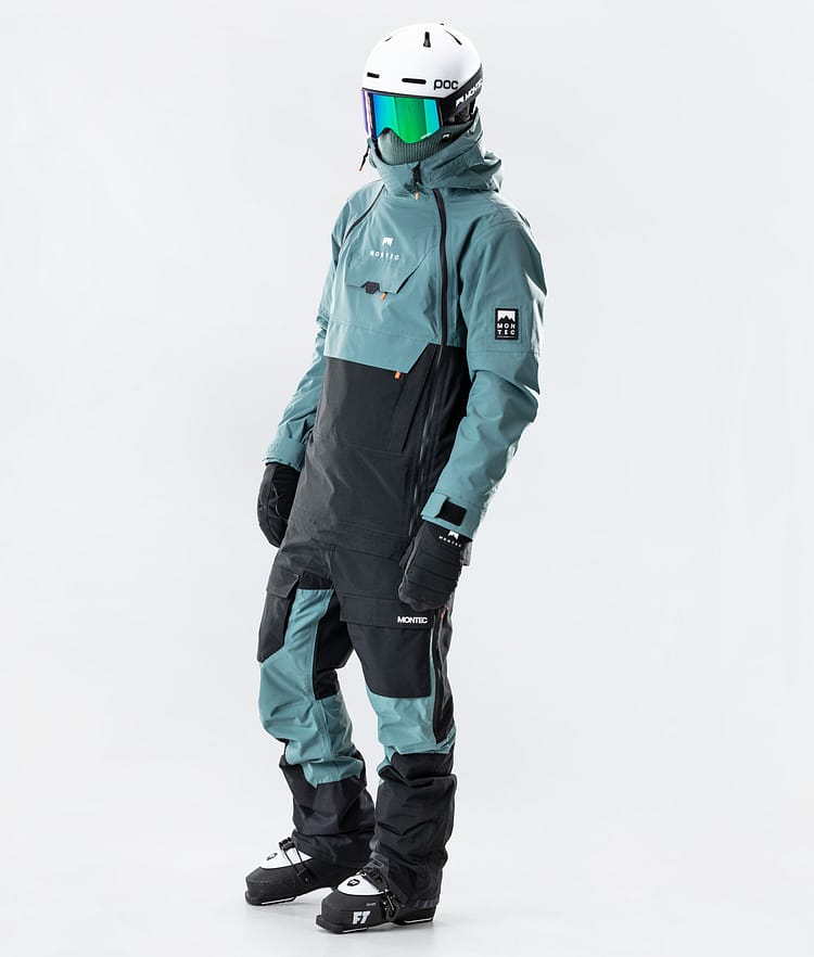 Montec Doom 2020 Veste de Ski Homme Atlantic/Black, Image 8 sur 9