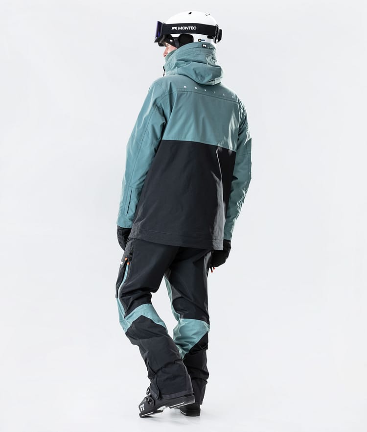 Montec Doom 2020 Veste de Ski Homme Atlantic/Black, Image 9 sur 9