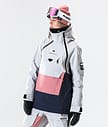 Montec Doom W 2020 Ski jas Dames Light Grey/Pink/Marine