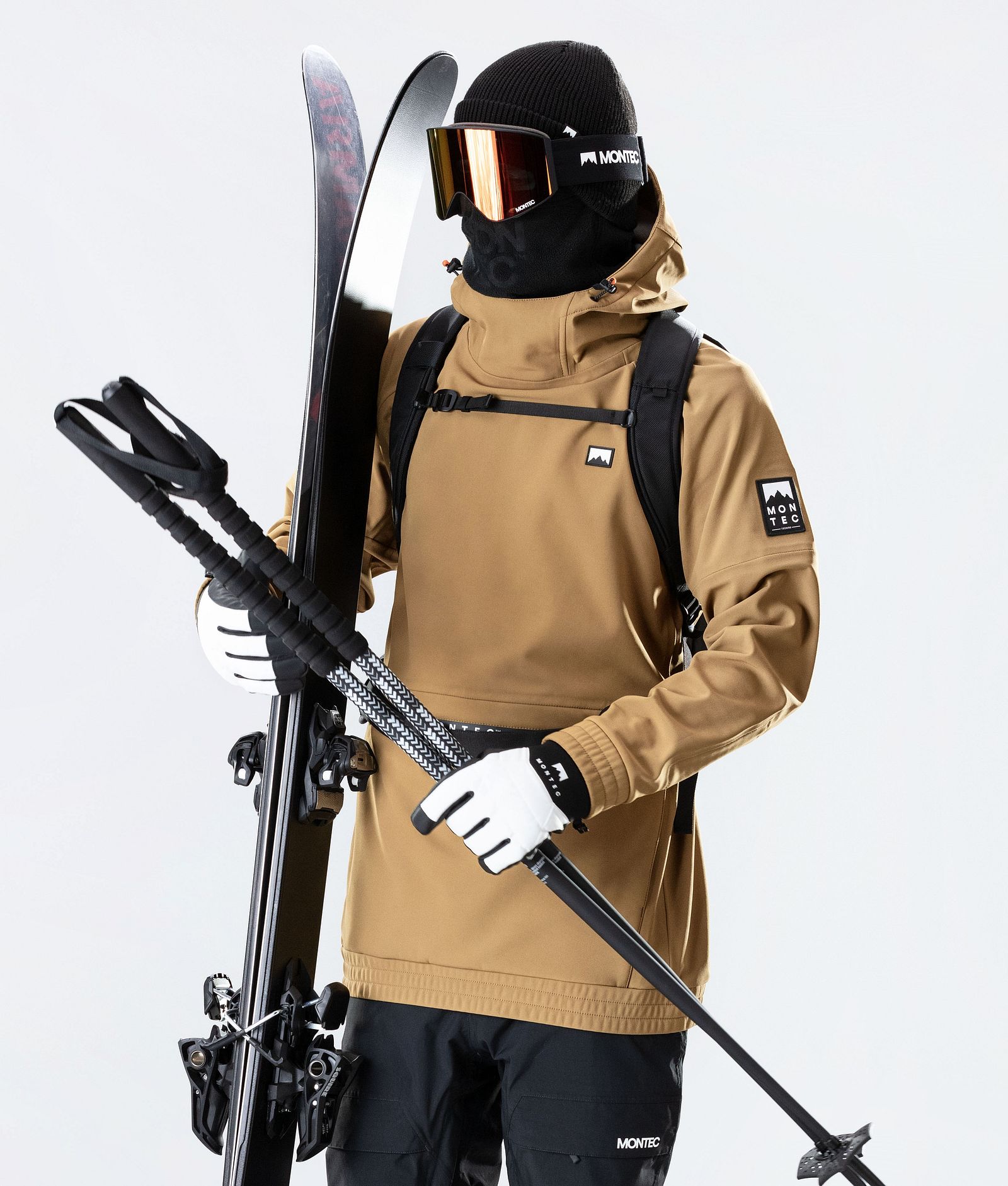 Montec Tempest 2020 Lyžařská Bunda Pánské Gold, Obrázek 4 z 9