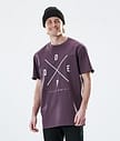 Dope Daily Camiseta Hombre 2X-UP Faded Grape