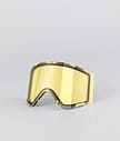 Montec Scope 2020 Goggle Lens Medium Wymienne Szybki Mężczyźni Yellow