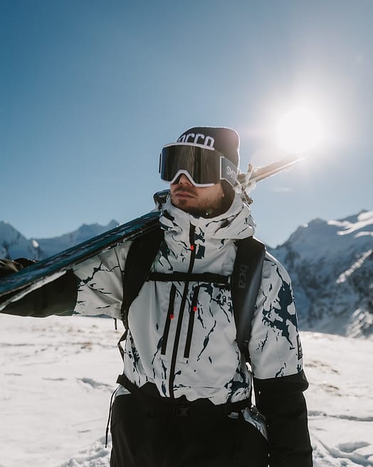 Customer @fabiostuder in Montec Arch Ski Jacket Men Ice/Black