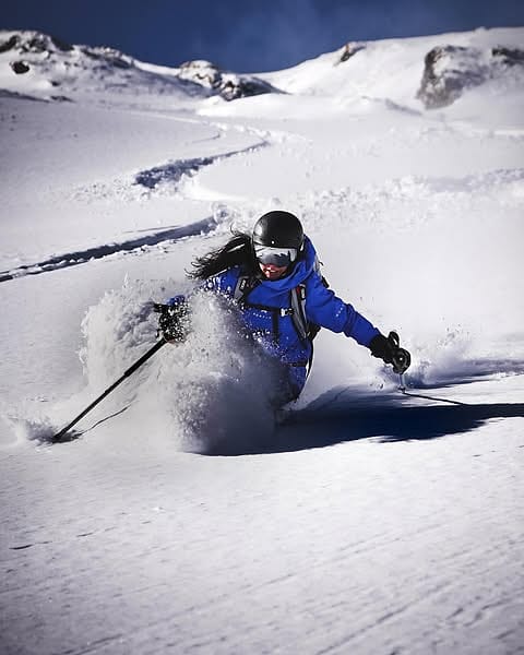 Klant @mogli.vision in Montec Dune W Snowboard jas Dames Cobalt Blue