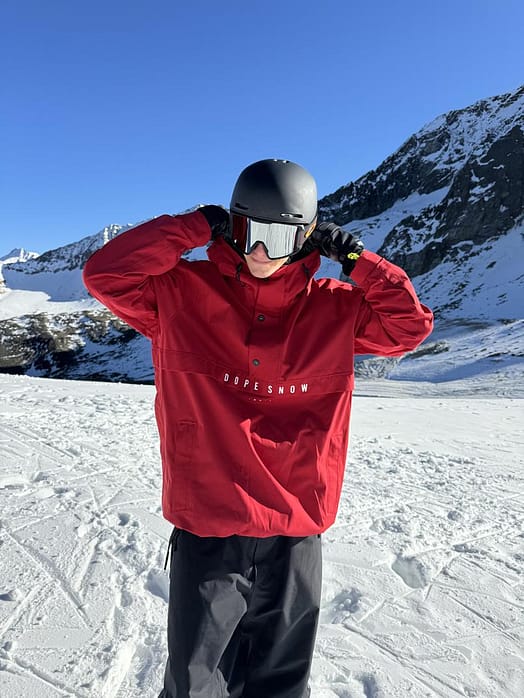 Cliente @vladkhadarin in Dope Legacy Giacca Snowboard Uomo Deep Red