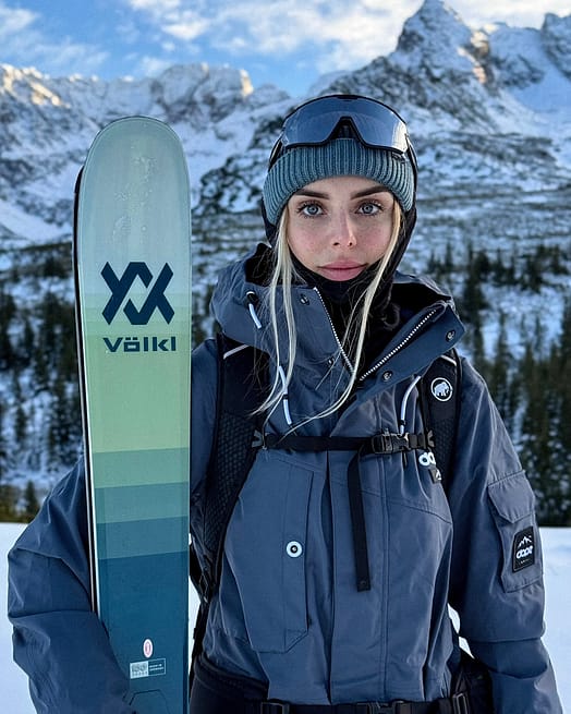 Klant @xagnr in Dope Adept W Snowboard jas Dames Metal Blue