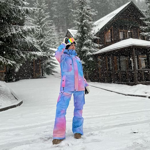 Klant @anastasiiahurina in Dope Adept W Snowboard jas Dames Dawn