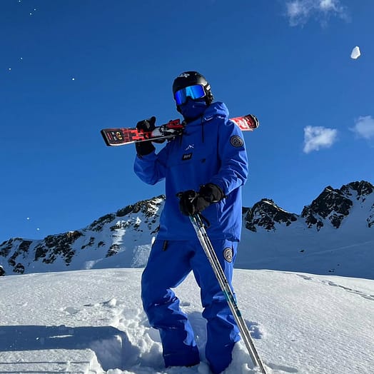 Customer @julian.br03 in Dope Blizzard 2024 Snowboard Pants Men Cobalt Blue