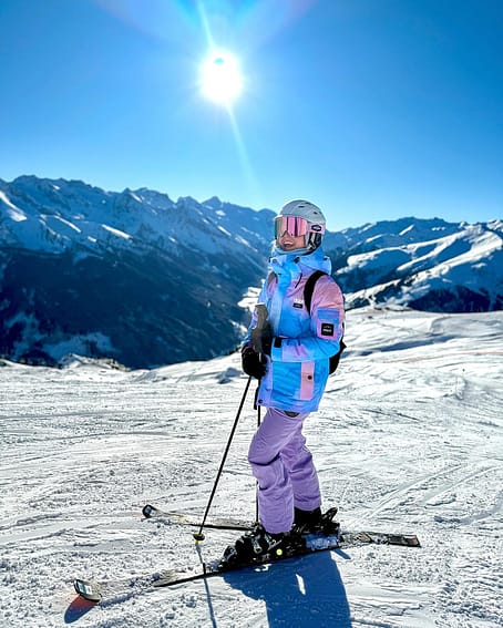Klant @kim_schmidt in Dope Adept W Snowboard jas Dames Dawn