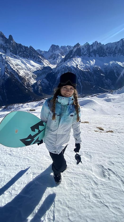 Klant @katrine_isakova in Dope Adept W Snowboard jas Dames Surf